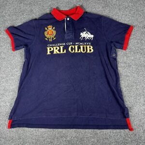 Vintage Polo T-Shirt PRL Club Polo Ralph Lauren #3 Big Pony XXL